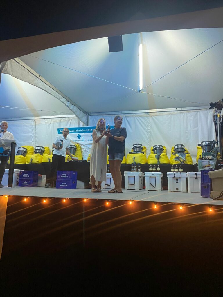 Eclipse Fishing Charters in winners row at the 2022 Spice Isle Billfish Tournament
